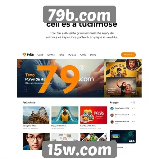 Mudanças na interface do usuário do site 79b.com